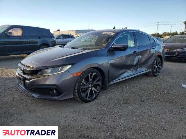 Honda Civic 2.0 benzyna 2020r. (SAN DIEGO)