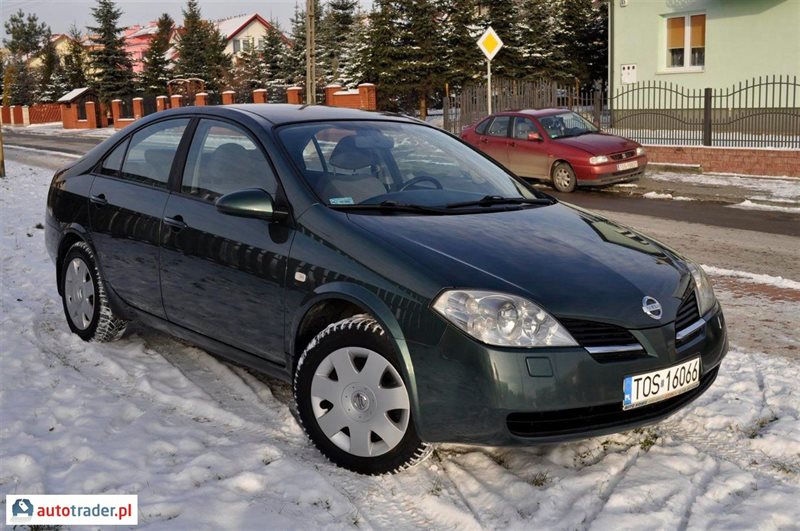 Nissan Primera 2002 1.8 115 KM Nissan Primera 2002 1.8 115 KM