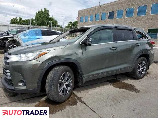 Toyota Highlander 3.0 benzyna 2018r. (LITTLETON)