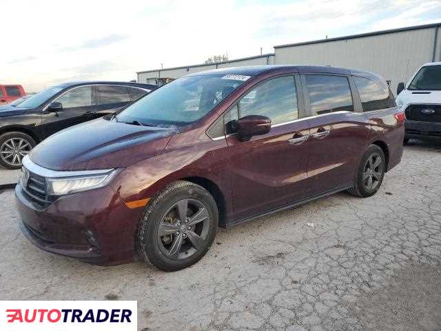 Honda Odyssey 3.0 benzyna 2021r. (KANSAS CITY)