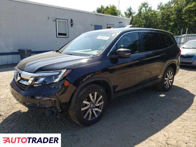 Honda Pilot 3.0 benzyna 2021r. (LYMAN)