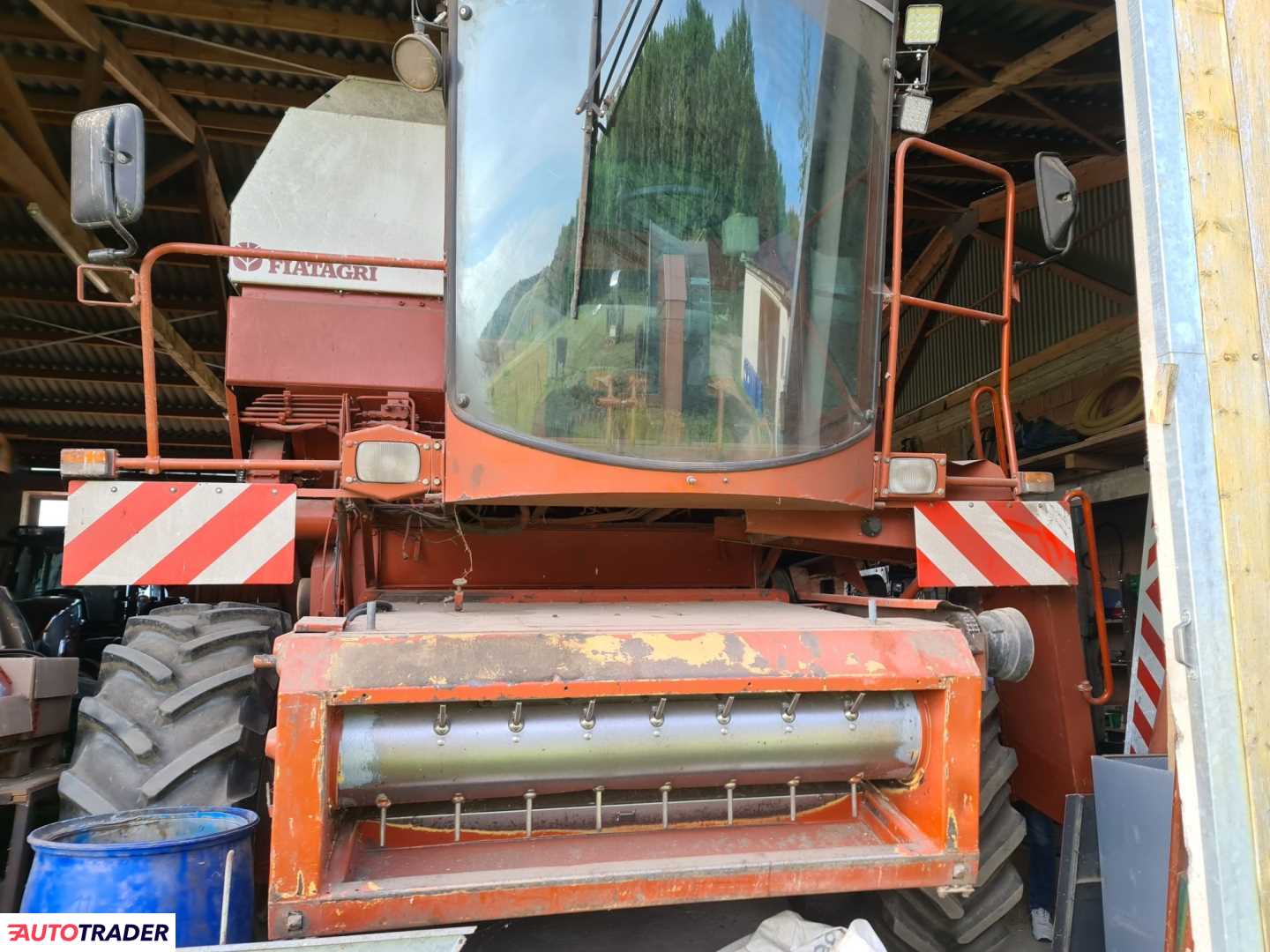 Kombajn zbożowy Laverda 38 50 1987r Kombajn zbożowy Laverda 38 50 1987r