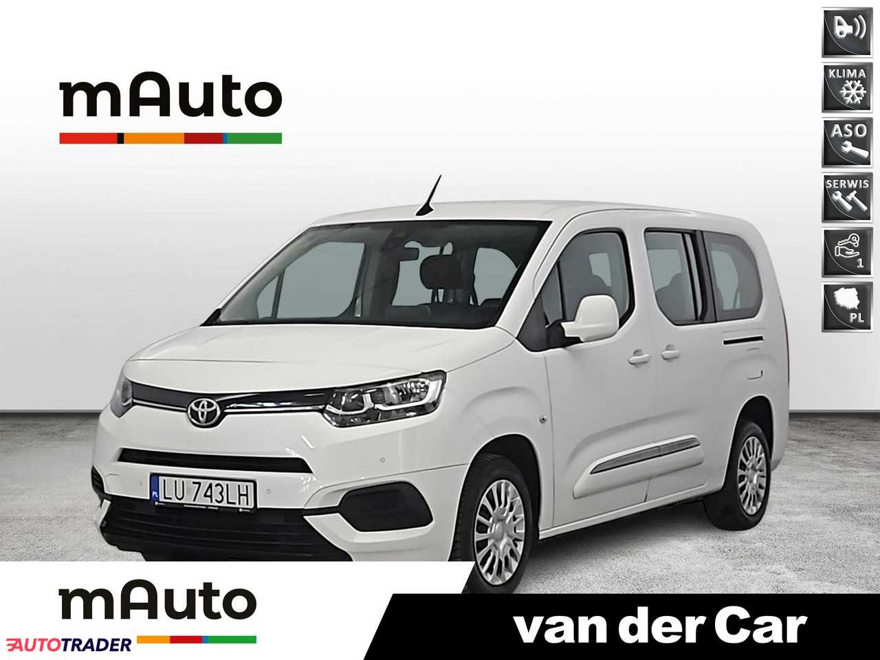 Toyota Verso 2020 1.5 130 KM Toyota Verso 2020 1.5 130 KM