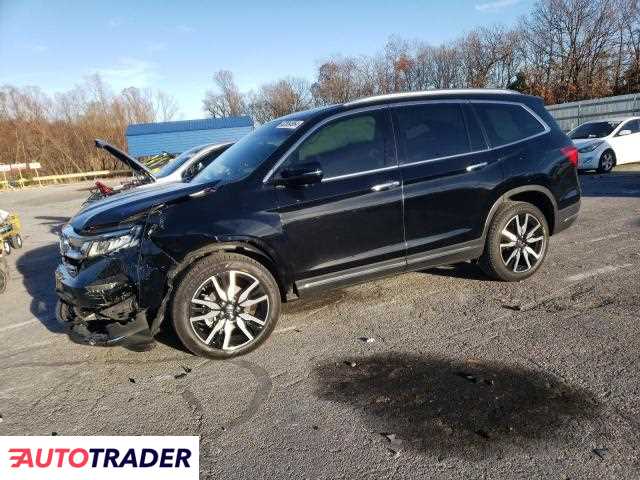 Honda Pilot 3.0 benzyna 2021r. (ROGERSVILLE)