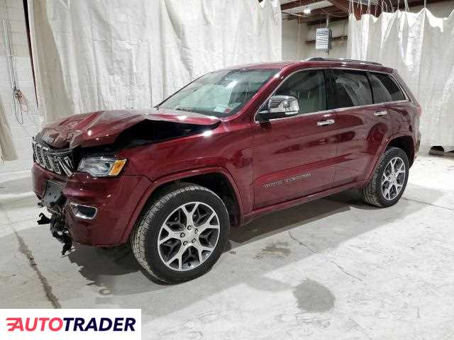 Jeep Grand Cherokee 5.0 benzyna 2019r. (LEROY)