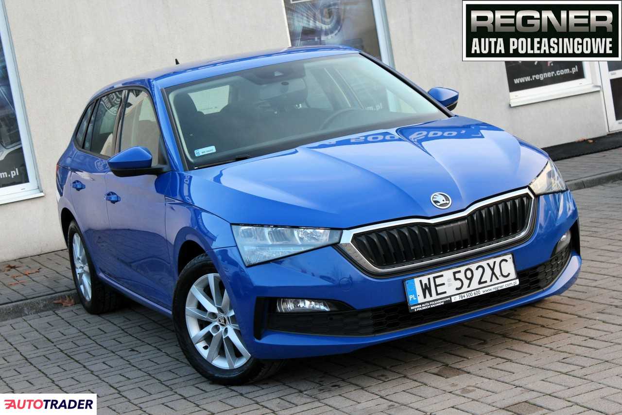 Skoda Scala 1.6 diesel 115 KM 2019r. (Sokołów)