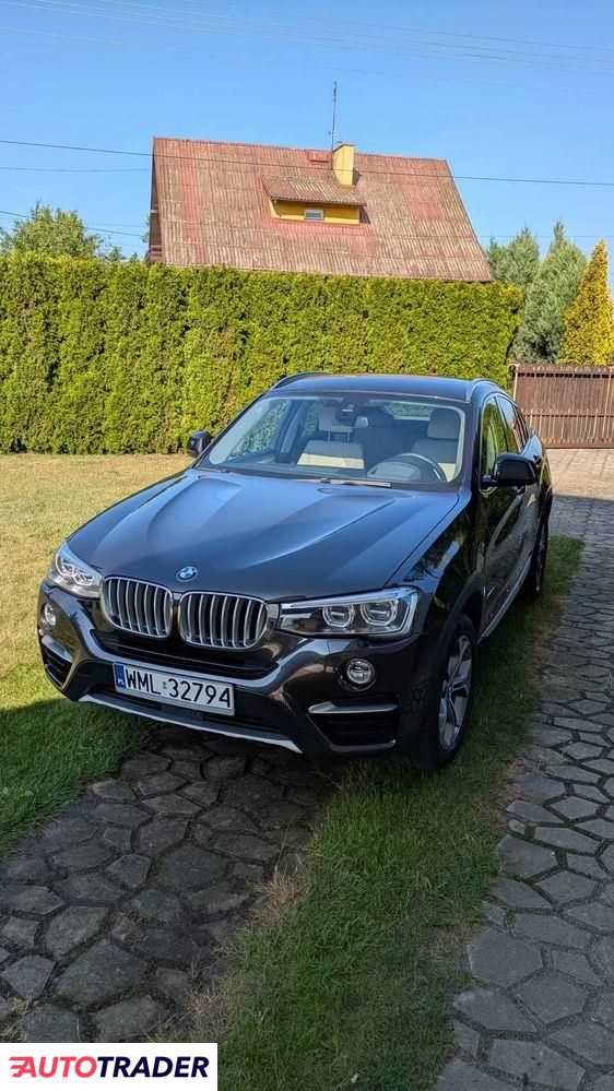 BMW X4 2017 2.0 190 KM