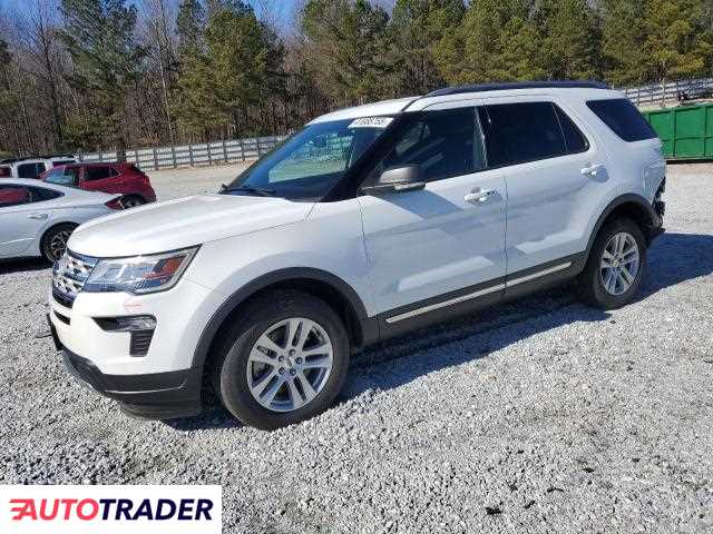 Ford Explorer 3.0 benzyna 2019r. (GAINESVILLE)