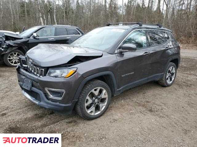 Jeep Compass 2.0 benzyna 2019r. (COOKSTOWN)