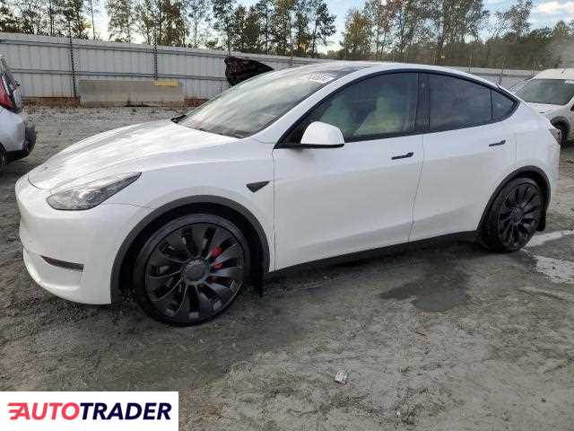 Tesla Model Y benzyna 2022r. (SPARTANBURG)