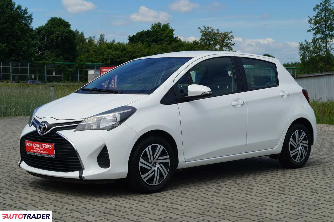 Toyota Yaris 2015 1.0 69 KM Toyota Yaris 2015 1.0 69 KM