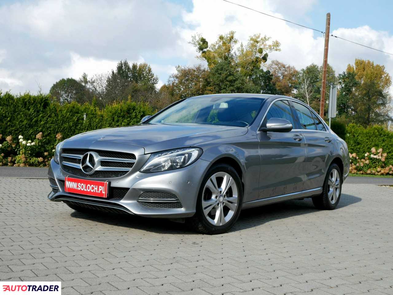 Mercedes C-klasa 2.0 benzyna 184 KM 2015r. (Goczałkowice-Zdrój)