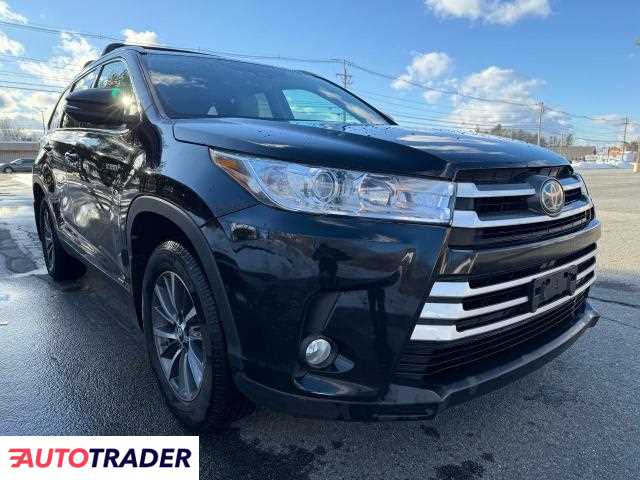 Toyota Highlander 3.0 hybrydowy 2019r. (NORTH BILLERICA)