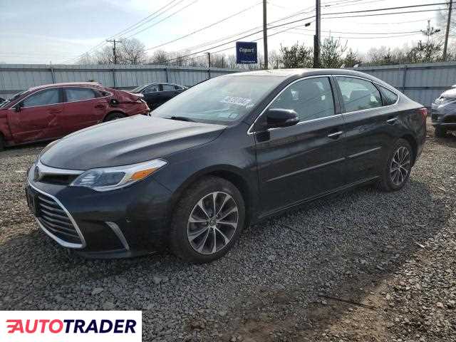 Toyota Avalon 3.0 benzyna 2018r. (HILLSBOROUGH)