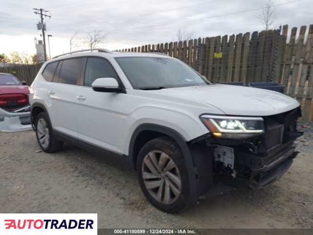 Volkswagen Atlas 3.0 benzyna 2021r. (FREDERICKSBURG)