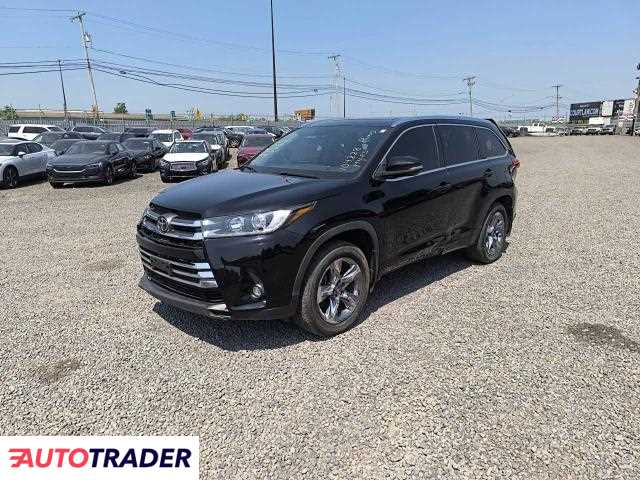 Toyota Highlander 3.0 benzyna 2019r. (HILLSBOROUGH)