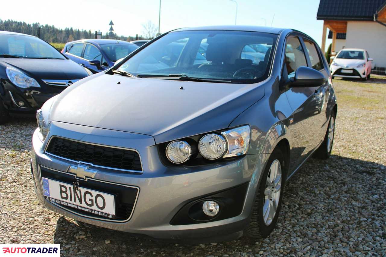 Chevrolet Aveo 1.6 benzyna 116 KM 2011r. (Harklowa)