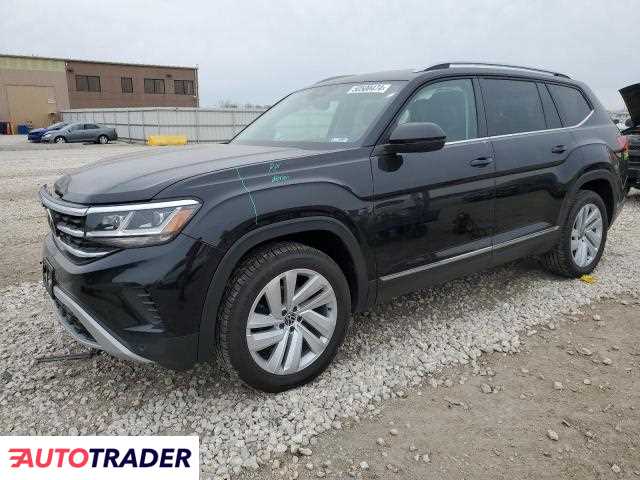 Volkswagen Atlas 2.0 benzyna 2021r. (KANSAS CITY)