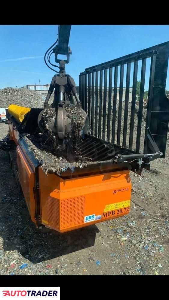 PRONAR MPB 20.72 Mobilny przesiewacz do