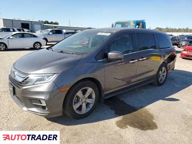 Honda Odyssey 3.0 benzyna 2020r. (HARLEYVILLE)