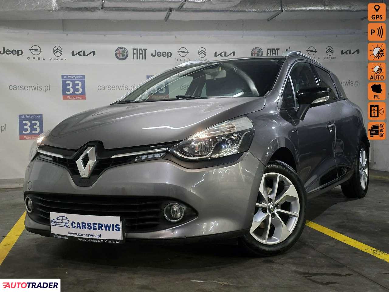 Renault Clio 2015 0.9 90 KM