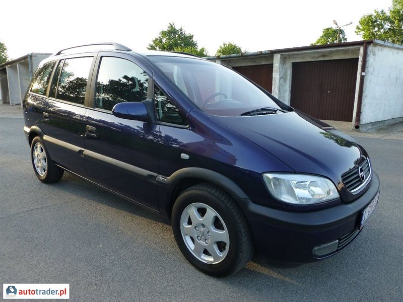 Opel zafira 2001