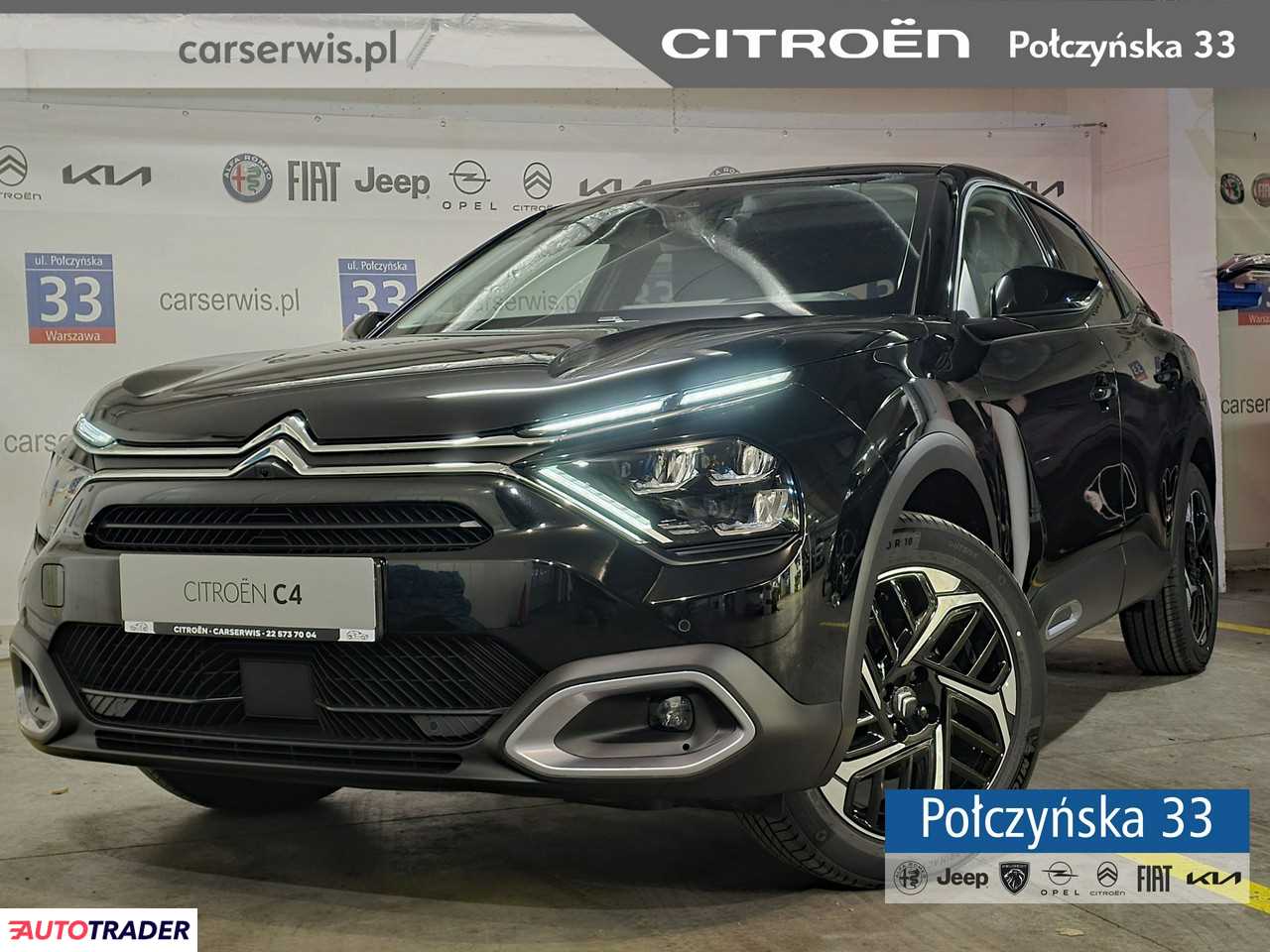 Citroen C4 1.2 benzyna 130 KM 2024r. (Warszawa)