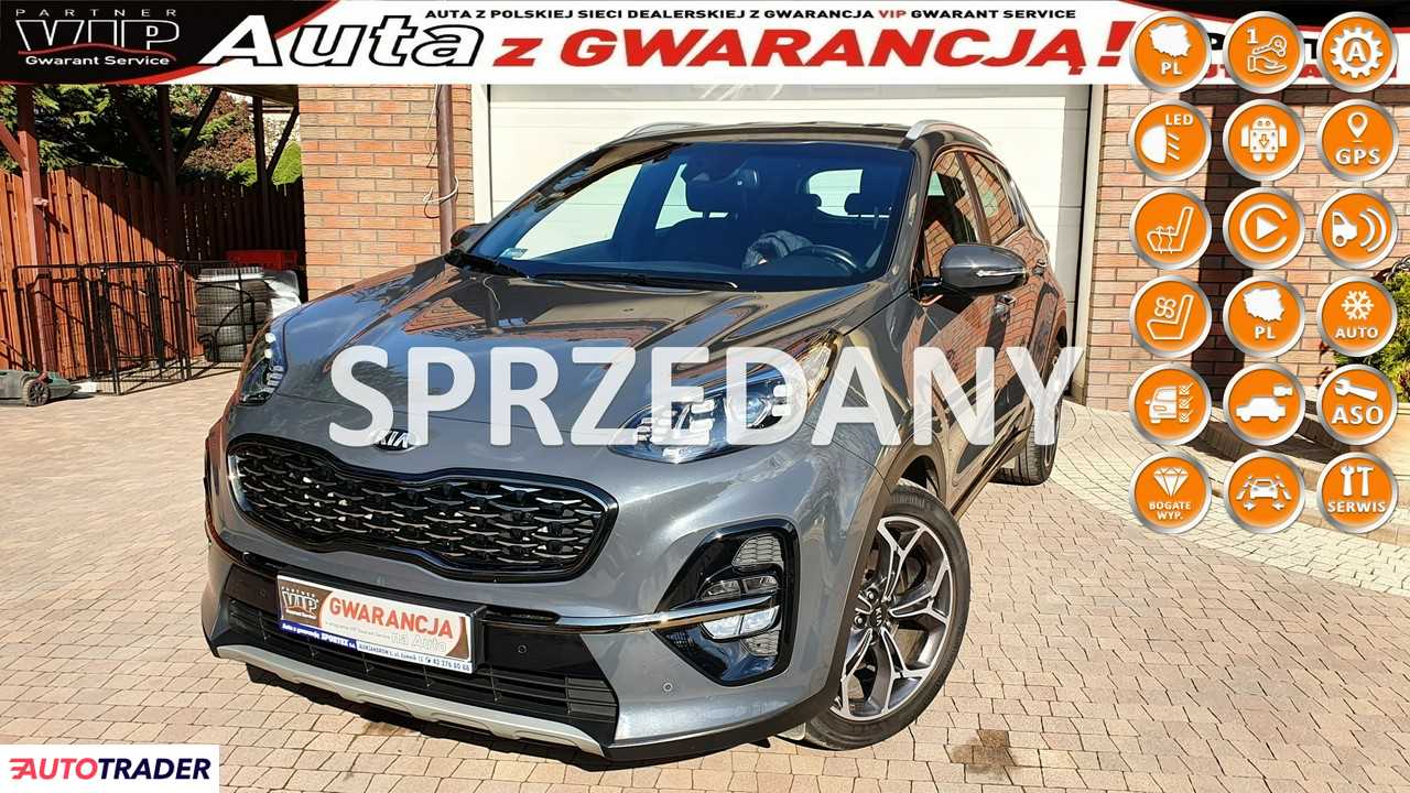 Kia Sportage 1.6 benzyna 177 KM 2020r. (Aleksandrów Łódzki)