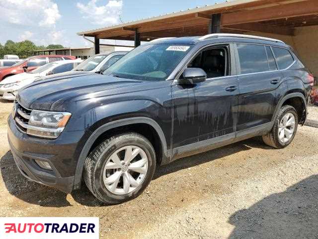 Volkswagen Atlas 3.0 benzyna 2019r. (TANNER)