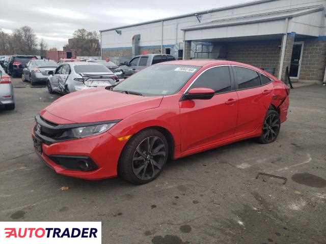 Honda Civic 2.0 benzyna 2021r. (NEW BRITAIN)