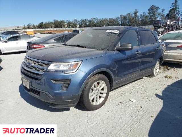 Ford Explorer 3.0 benzyna 2019r. (SPARTANBURG)