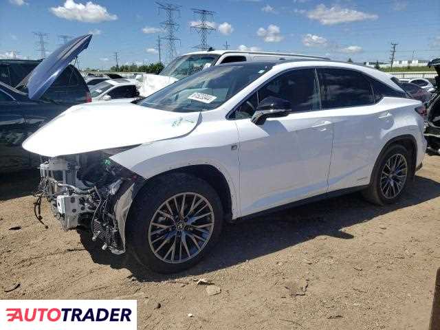 Lexus RX 3.0 hybrydowy 2021r. (ELGIN)