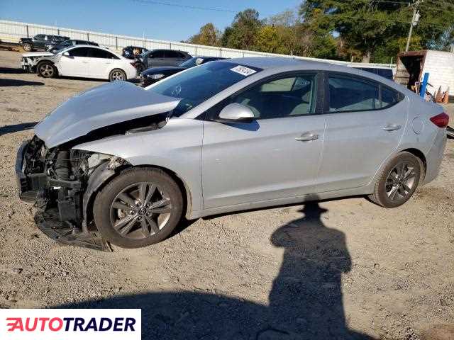 Hyundai Elantra 2.0 benzyna 2018r. (CHATHAM)