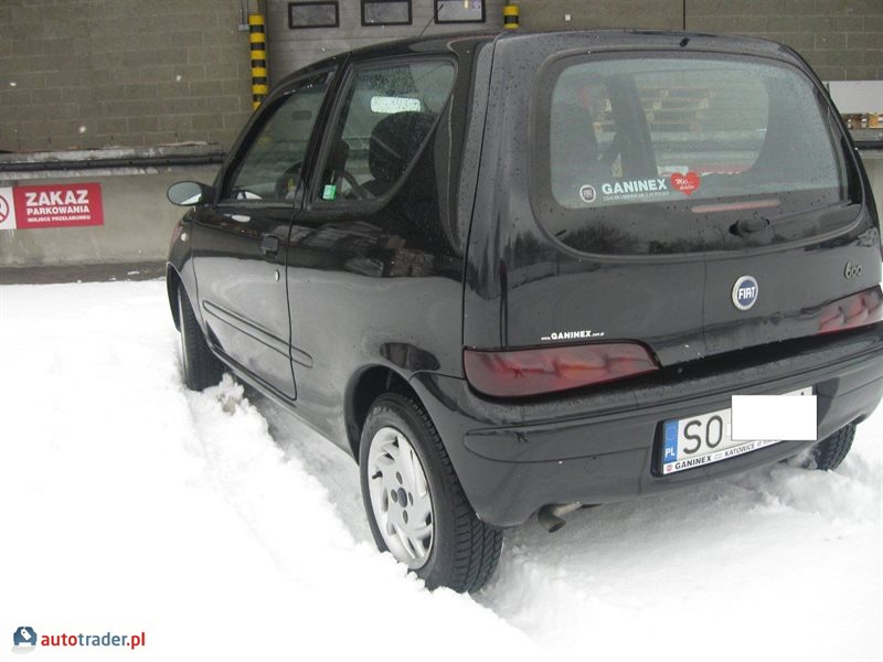 Fiat Seicento 1.1 54 KM 2008r. (Sosnowiec) Autotrader.pl