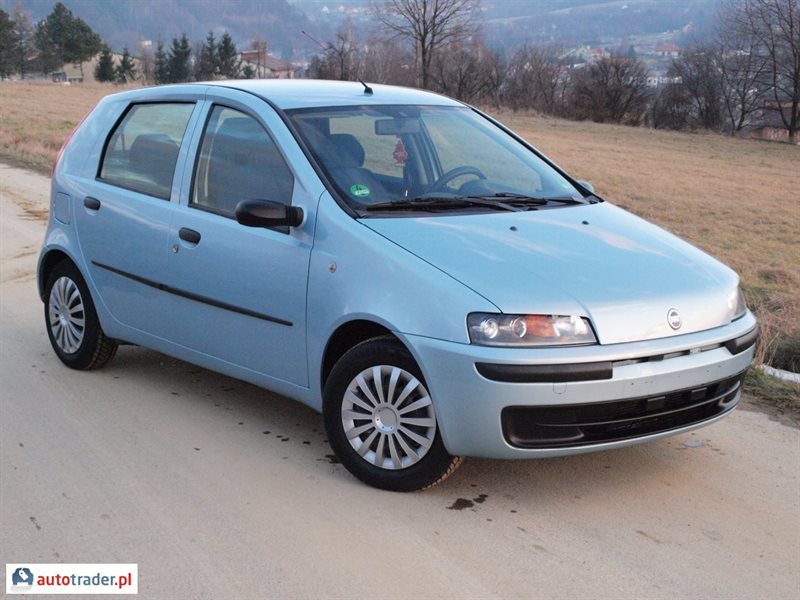 Fiat Punto 1.2 60 KM 2000r. (Dynów) Autotrader.pl