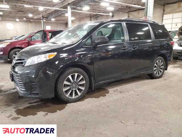 Toyota Sienna 3.0 benzyna 2018r. (BLAINE)