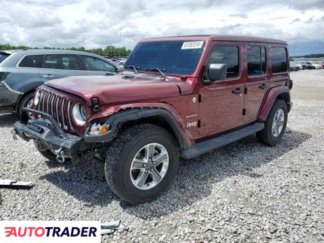 Jeep Wrangler 3.0 benzyna 2021r. (MEMPHIS)