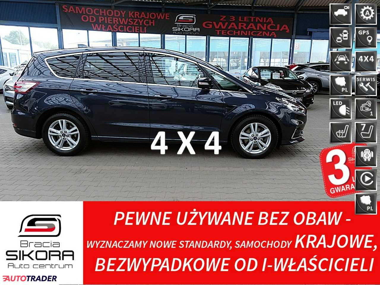 Ford S-Max 2021 2.0 190 KM Ford S-Max 2021 2.0 190 KM