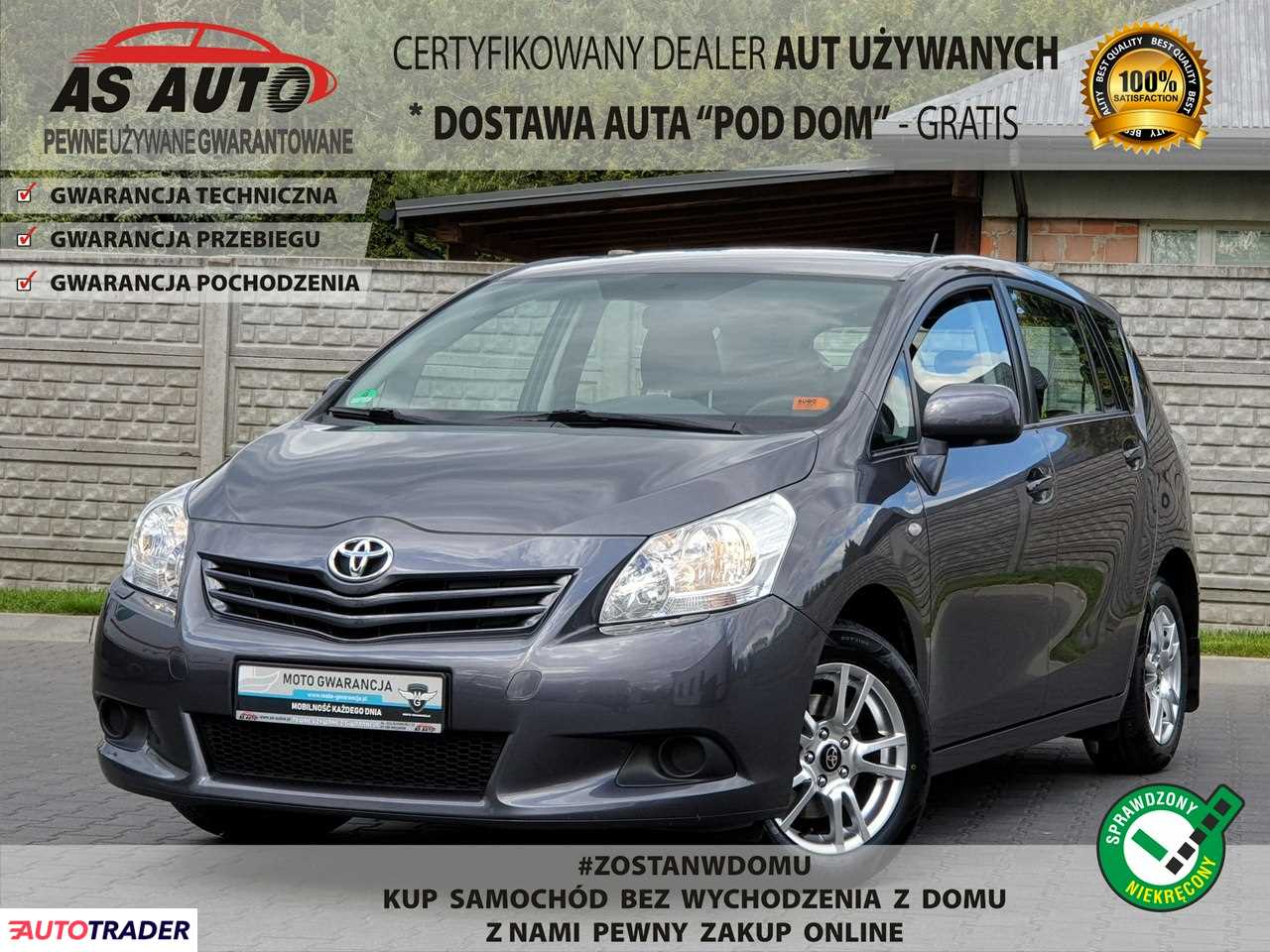 Toyota Verso 2011 1.6 132 KM Toyota Verso 2011 1.6 132 KM