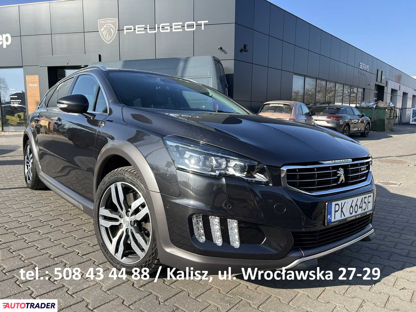 Peugeot 508 2.0 diesel 180 KM 2016r. (Ostrów Wielkopolski)