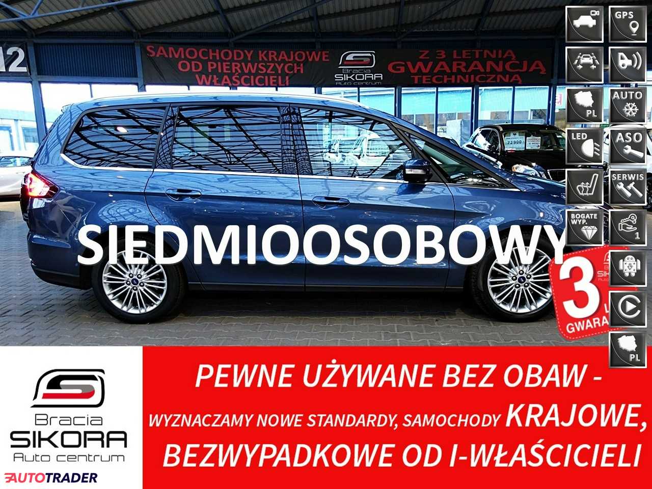 Ford S-Max 1.5 benzyna 160 KM 2021r. (Mysłowice)