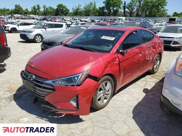 Hyundai Elantra 2.0 benzyna 2020r. (SIKESTON)