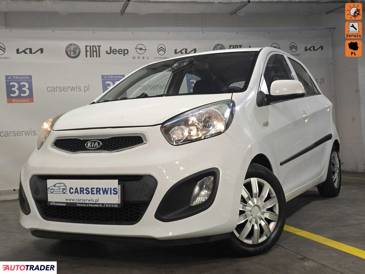 Kia Picanto 2012 1.0 69 KM