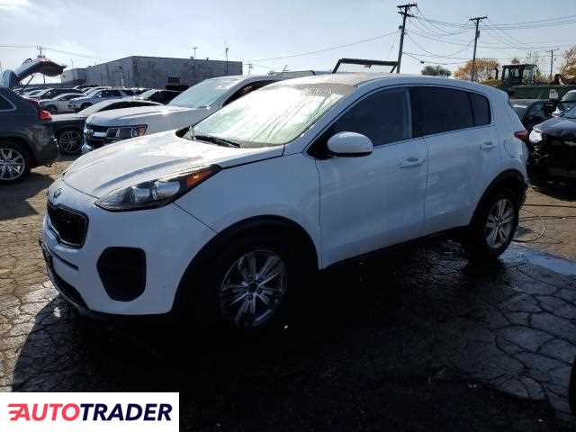 Kia Sportage 2.0 benzyna 2019r. (CHICAGO HEIGHTS)