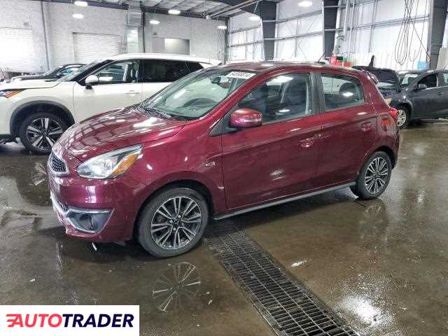 Mitsubishi Mirage 1.0 benzyna 2019r. (HAM LAKE)