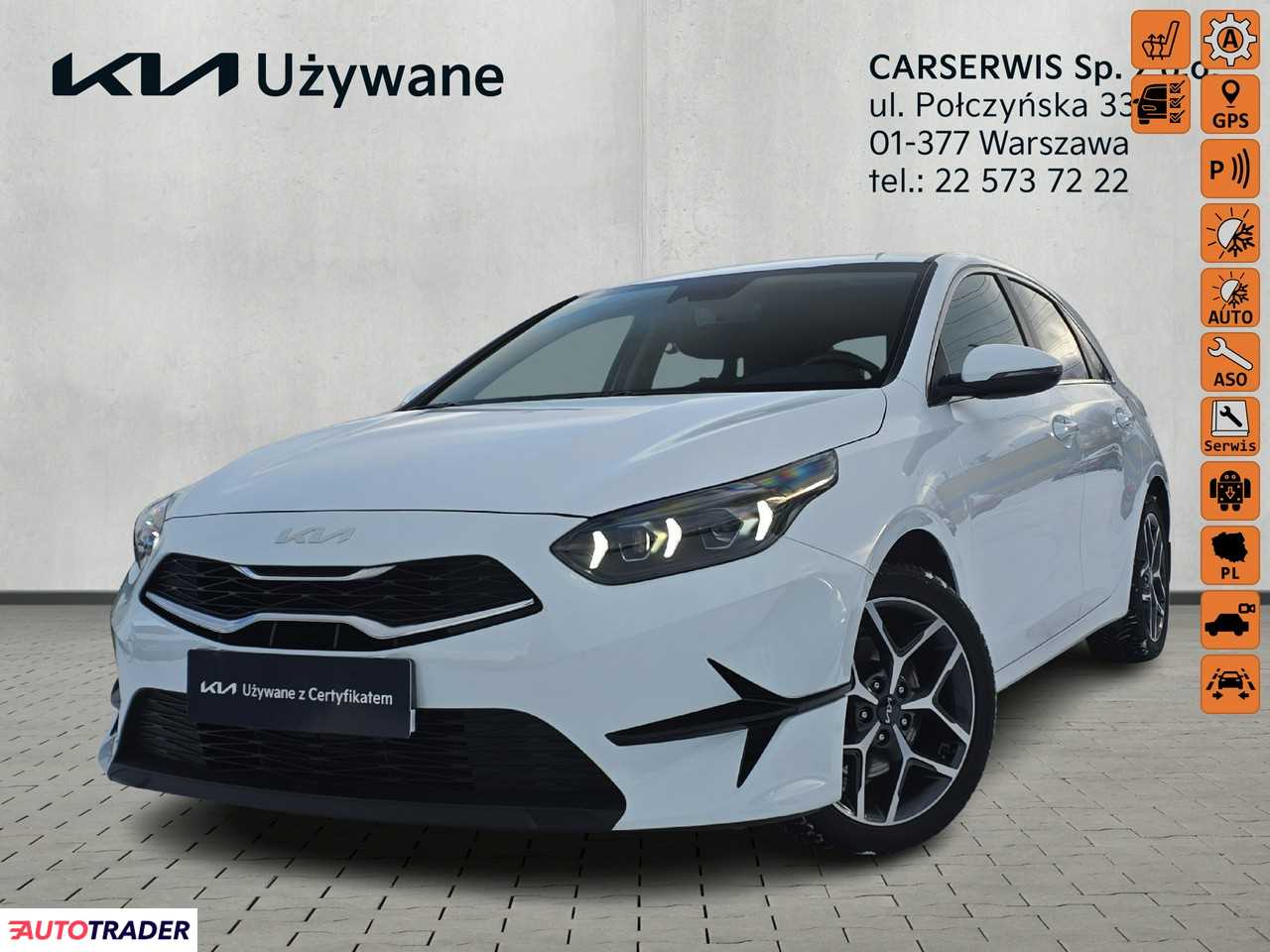 Kia Ceed 1.5 benzyna 160 KM 2023r. (Warszawa)