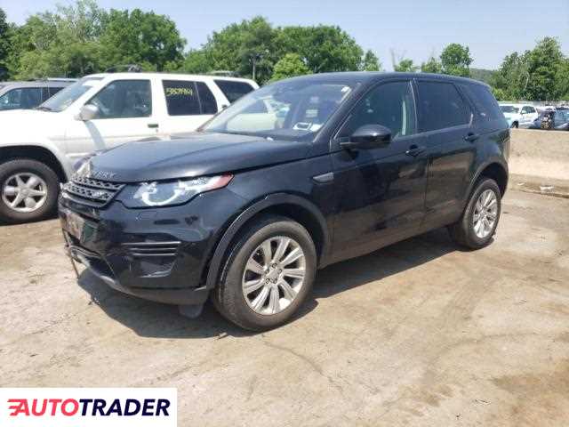 Land Rover Discovery Sport 2.0 benzyna 2019r. (MARLBORO)