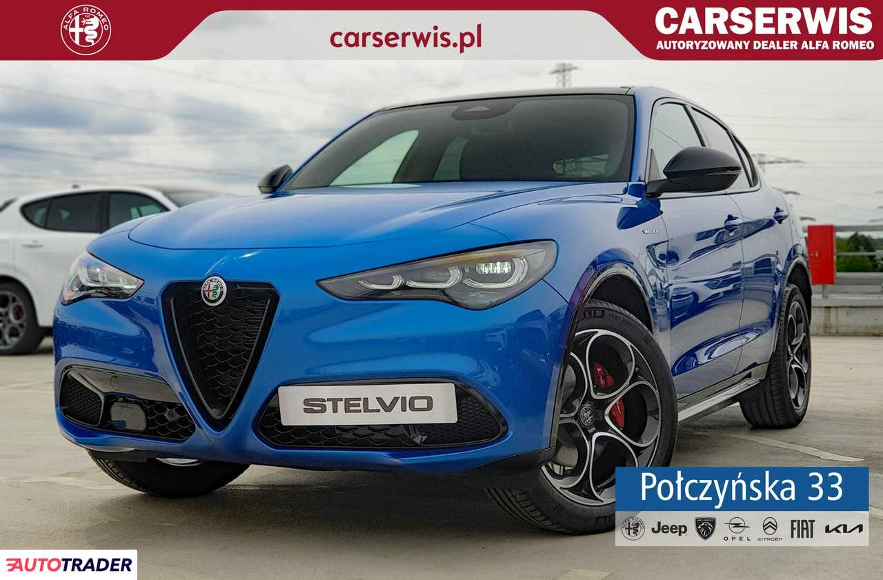 Alfa Romeo Stelvio 2.0 benzyna 280 KM 2024r. (Warszawa)