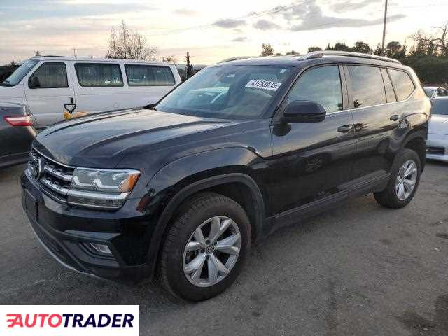 Volkswagen Atlas 3.0 benzyna 2019r. (SAN MARTIN)