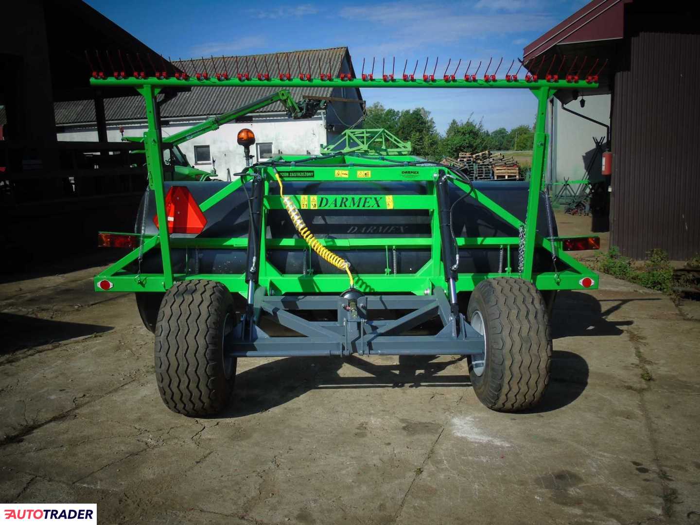 DARMEX Wał łąkowy walec 2,5m -2,7m